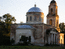 Храм с восстановленным куполом и кровлей летнего храма. Август 2005 г.